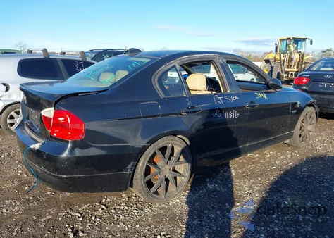 2006 BMW 325I from USA, damaged, VIN WBAVB13536KX68921